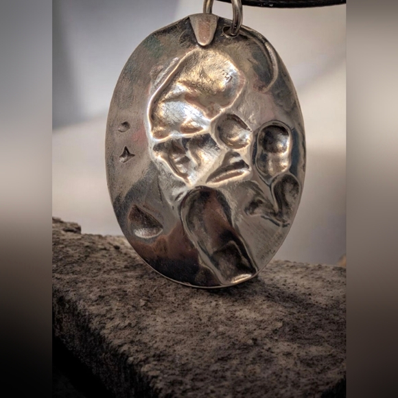 Vintage Joe Calafato "Candida" South African Mother & Child Pendant/Brooch - Picture 6 of 9